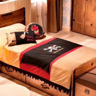 Παιδικό κρεβάτι με συρτάρια για ένα αγόρι