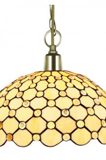 Όμορφος κίτρινος πολυέλαιος