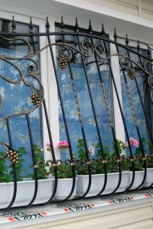 Συγκολλημένη σχάρα παραθύρων