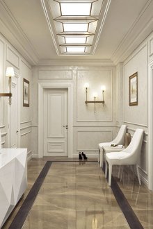 Διάδρομος σε νεοκλασικό διαμέρισμα