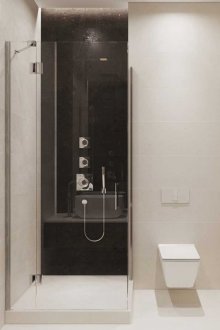 Μινιμαλιστικό μπάνιο 3 τ.μ.