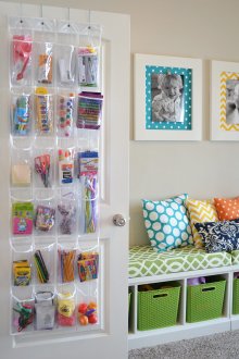 Πλαστικός οργανωτής για προμήθειες μωρού