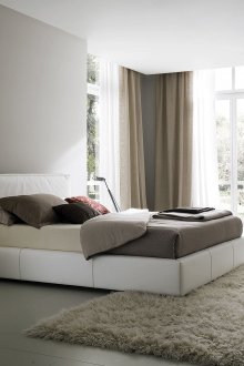 Feng Shui Γκρι και Λευκή κρεβατοκάμαρα