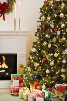 Όμορφη διακόσμηση Χριστουγέννων