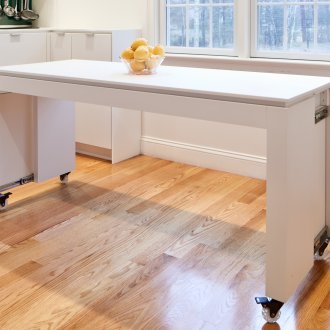 Νησί με τροχούς στην κουζίνα