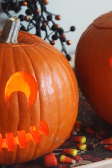 Απόκριες κολοκύθες επιλογές κοπής