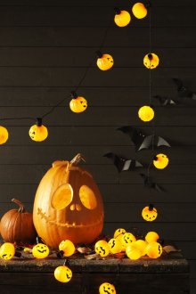 Απόκριες διακόσμηση και κολοκύθα