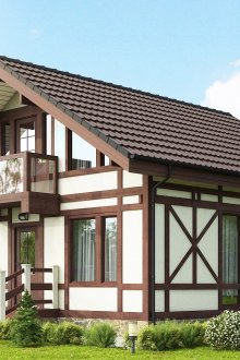 Μικρό σπίτι σε γερμανικό στιλ