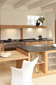 Γερμανική κουζίνα με στυλ νησιού