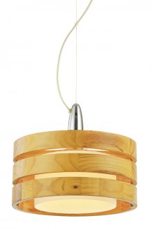 Στρογγυλό ξύλινο πολυέλαιο