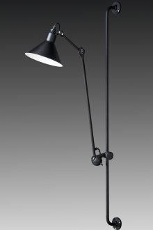 Μαύρη λάμπα τοίχου