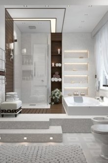 Υψηλής τεχνολογίας φωτισμό μπάνιου