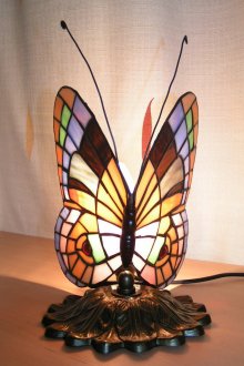 Art Nouveau Πεταλούδα Πίνακας Λάμπα