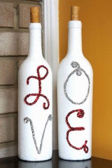 Λευκά μπουκάλια για το εσωτερικό