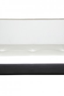 Λευκό και μαύρο ευρωπαϊκό βιβλίο καναπέ