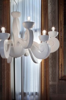 Λευκός σχεδιαστής κλασικός πολυέλαιος