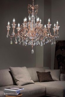 Χρυσός κλασικός πολυέλαιος