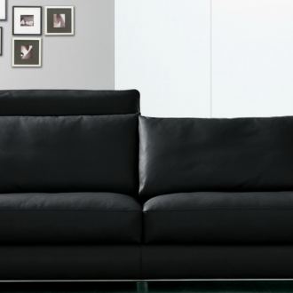 Σύγχρονος σχεδιασμός δερμάτινου καναπέ