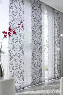 Ιαπωνικές κουρτίνες με μοτίβο