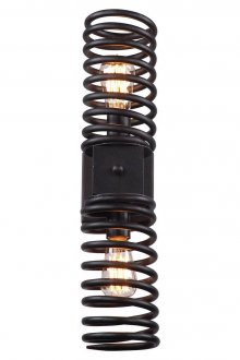 Μαύρη λυχνία τοίχου πατάρι