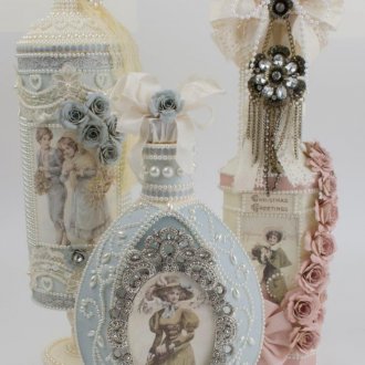 Vintage σχεδιασμός φιαλών