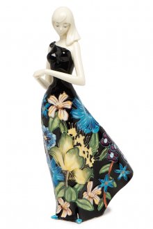 Figurine κορίτσι σε ένα φόρεμα για το εσωτερικό