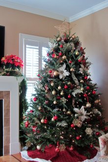 Χριστουγεννιάτικη διακόσμηση με ένα αστέρι