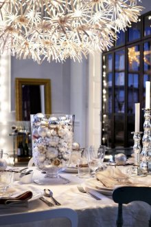 Ασημένιο ντεκόρ ντεκόρ