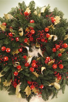 Μεγάλο στεφάνι για το νέο έτος