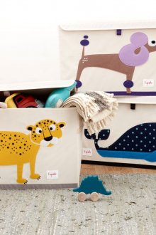 Φωτεινά καλάθια με ζώα για παιχνίδια