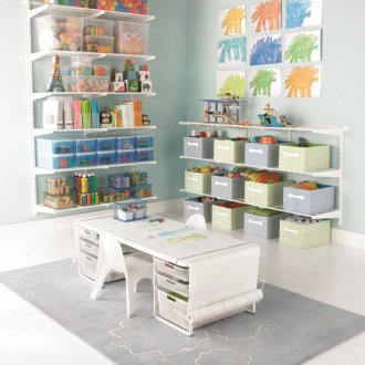 Μεγάλο σύστημα αποθήκευσης για παιχνίδια στο φυτώριο