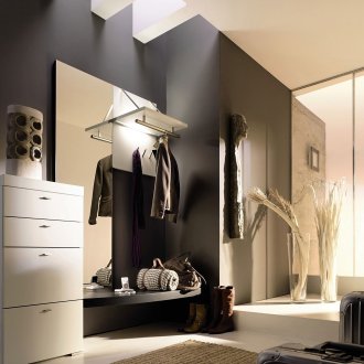 Ασπρόμαυρο ζεστό διάδρομο