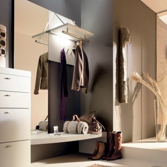 Κομψό διάδρομο με αξεσουάρ σε ethnic style