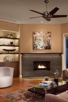 Μαροκινό κεραμίδι γύρω από το τζάκι