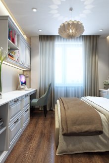 Εργασία σε ένα μικρό υπνοδωμάτιο