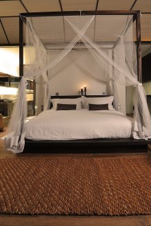 Μεγάλο υπνοδωμάτιο οικολογικού στιλ