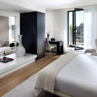 Art Nouveau υπνοδωμάτιο-σαλόνι