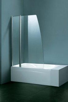 Μινιμαλιστική γυάλινη κουρτίνα