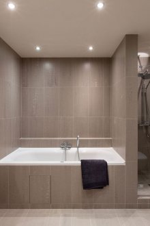 Καφέ σχεδιασμός μπάνιου