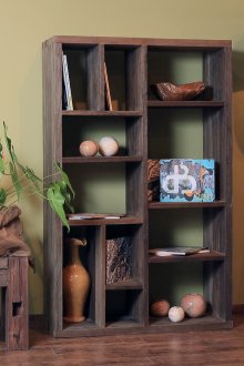 Μικρή ξύλινη βιβλιοθήκη