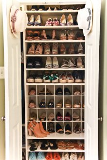 Ράφια αποθήκευσης υποδημάτων