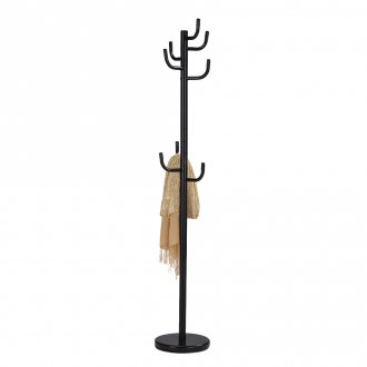 Μαύρη κρεμάστρα υψηλού δαπέδου