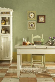 Έπιπλα εξοχικού στυλ στο εσωτερικό