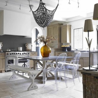 Εκλεκτική κουζίνα ελάχιστης ποιότητας