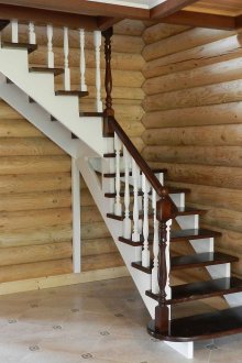 Ξύλινο κιγκλίδωμα για σκάλες