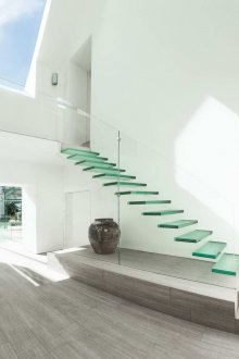 Γυάλινο κιγκλίδωμα για σκάλες