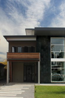 Compact σύγχρονη hi-tech σπίτι