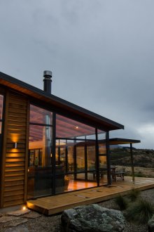 Κομψή μονοκατοικία υψηλής τεχνολογίας σπίτι