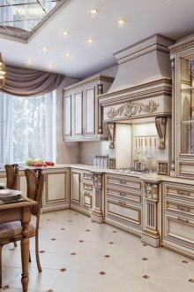Κλασική κουζίνα με στυλ