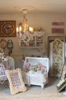 Decoupage έπιπλα στο στυλ του shabby κομψό
